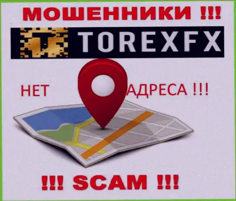 TorexFX 42 Marketing Limited не засветили свое местонахождение, на их веб-портале нет инфы о адресе регистрации