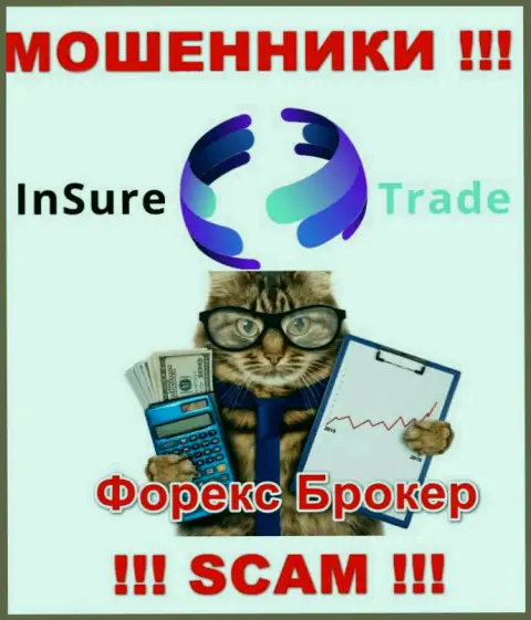 ФОРЕКС - это то, чем промышляют мошенники Insure Trade