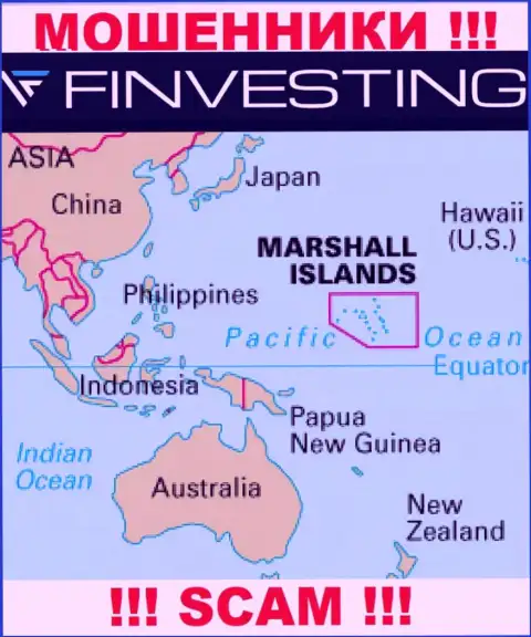 Marshall Islands - это официальное место регистрации компании Finvestings