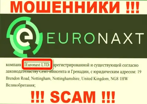 EuroNaxt Com принадлежит организации - ЕвроНакст Лтд